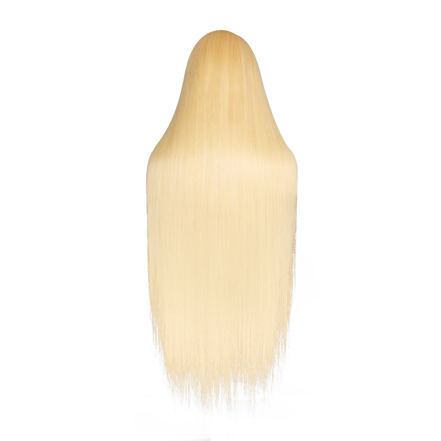 Silk Blonde Straight Frontal Wig